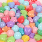 Разноцветные шарики в виде звезд, для бассейна, мягкий пластиковый мяч для воды, воздушные шарики для снятия стресса, уличные спортивные игрушки для детей, 50 шт.