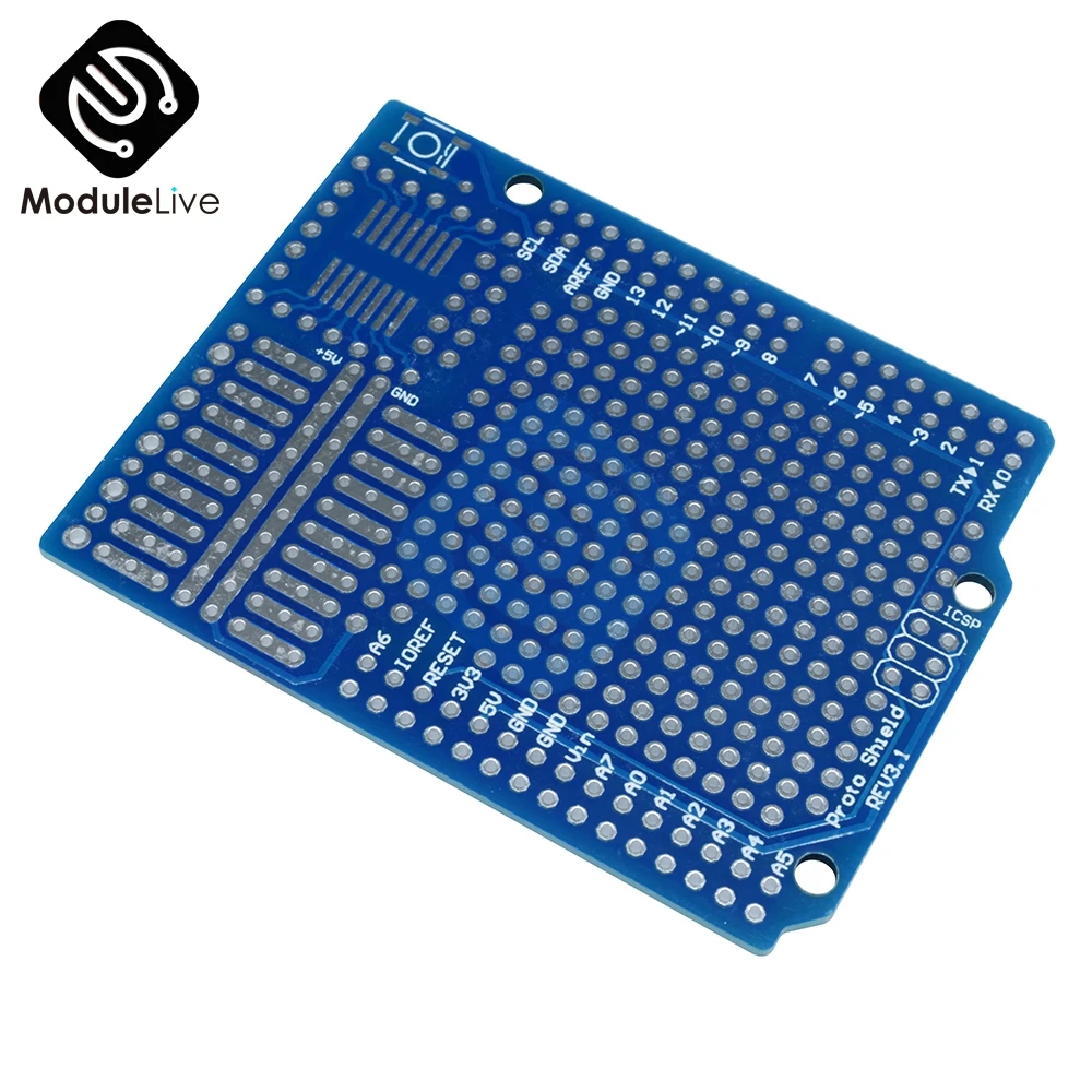 Стандартная Proto винтовая Защитная плата для Arduino совместимая улучшенная версия