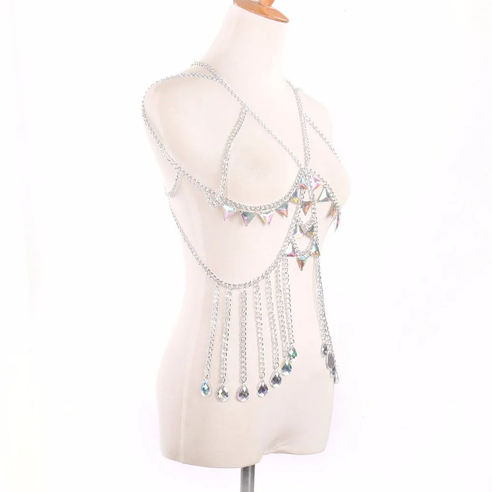 Стразы ювелирное изделие для тела 2018 женская обувь с модной ременной цепи топ