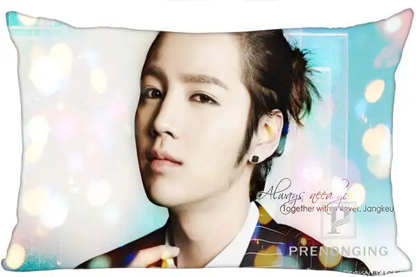 Pillowcase Лучшие наволочки на заказ Jang Geun Suk Anan молния на прямоугольную наволочку 35x45 см(с одной стороны)@ 180117-138 - Цвет: Pillowcase