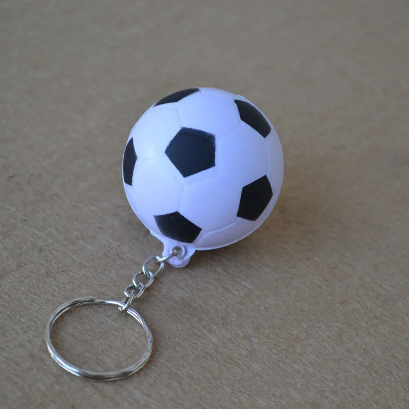Football 1 1 шт. футбол, баскетбол, бейсбол, Настольный теннис ПУ брелок модный спортивный элемент брелки для ключей гольф брелок спортивный сувенир подарки - Цвет: Football 1
