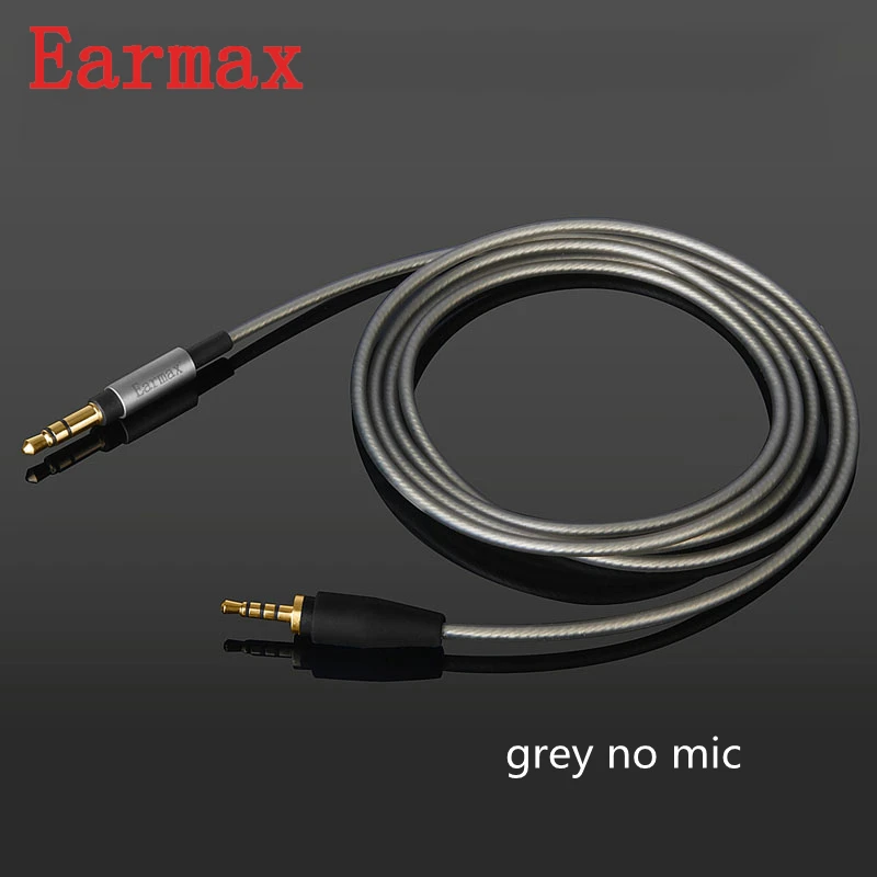Кабель для наушников Earmax Hi Fi с посеребренным обновлением сменный Urbanite Sennheiser) 3 5 мм