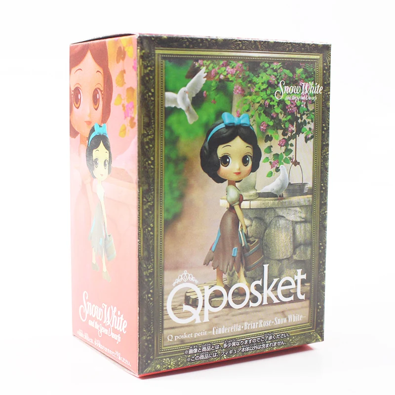 3 шт./лот Q Posket фигурка игрушки принцесса Белоснежка Спящая красавица Золушка модель куклы
