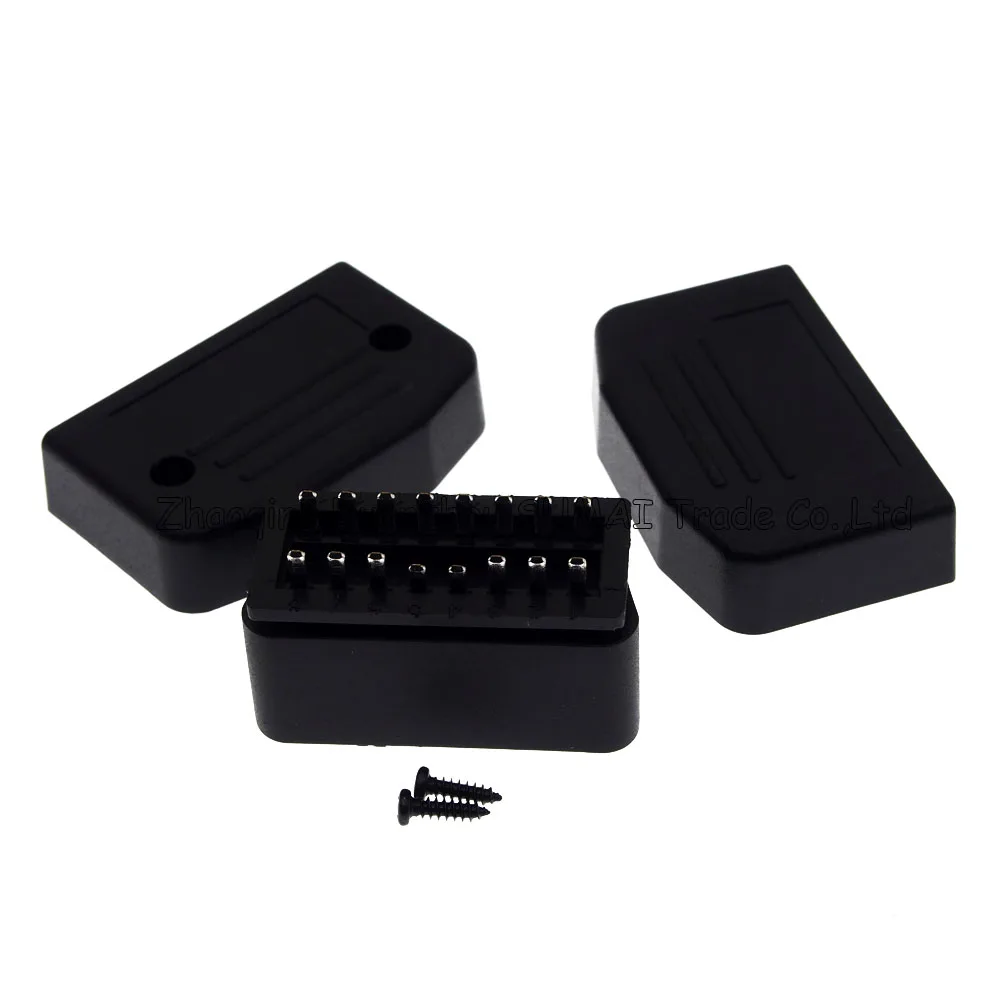 16 контактный Штекерный разъем OBD2 12 В (включая винт и корпус т. д.) для