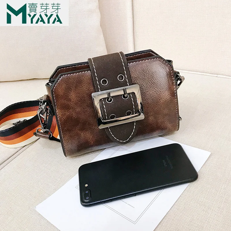 MAIYAYA 2019 сумка для женщин модные сумки на плечо Маленькая цепочка через из