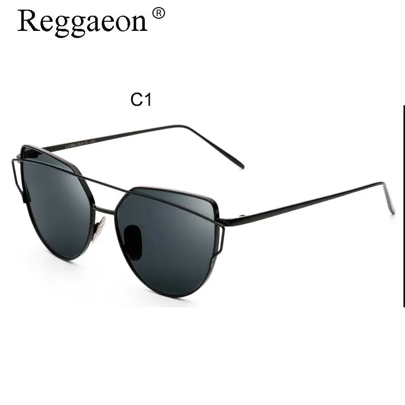 Очки солнцезащитные reggaeon 2018 uv400 Мужские и женские элегантные брендовые