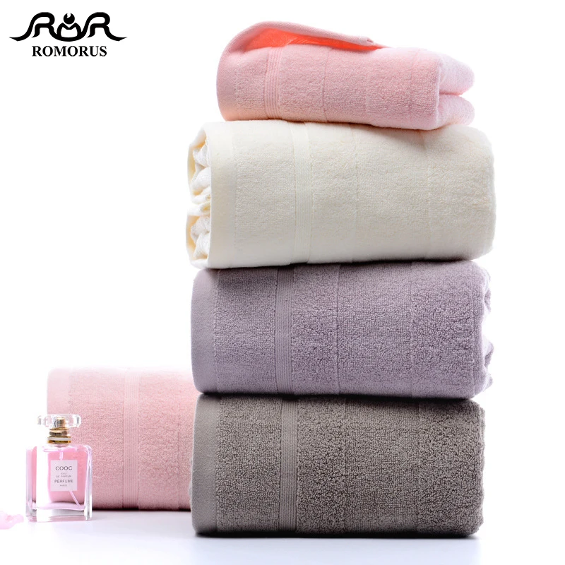 ROMORUS набор супер абсорбирующих полотенец 100% Премиум хлопок Большое банное
