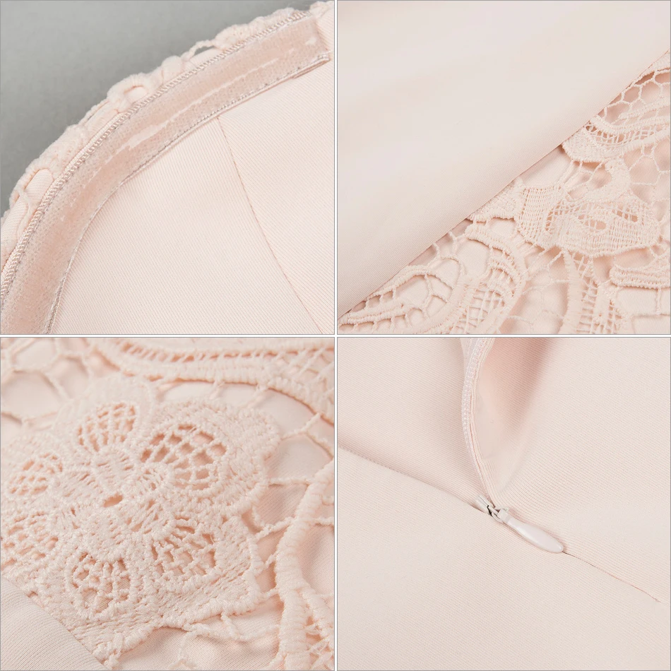 Adyce 2019 New Arrival Women Long Bandage Dress Apricot Strapless Lace Maxi Dresses Celebrity Party Vestidos de festa | Женская одежда