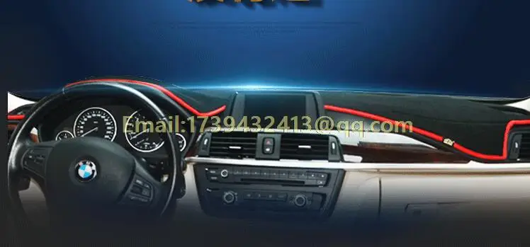 Коврики для приборной панели аксессуары стайлинга автомобиля чехол BMW 1 серии E81