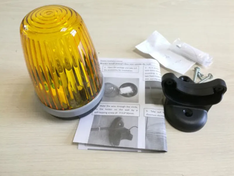 Сигнальная лампа безопасности стробоскоп для раздвижных ворот гаражных