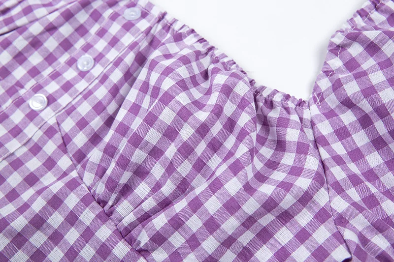 Летние топы с оборками женская блуза квадратным вырезом и пуговицами спереди