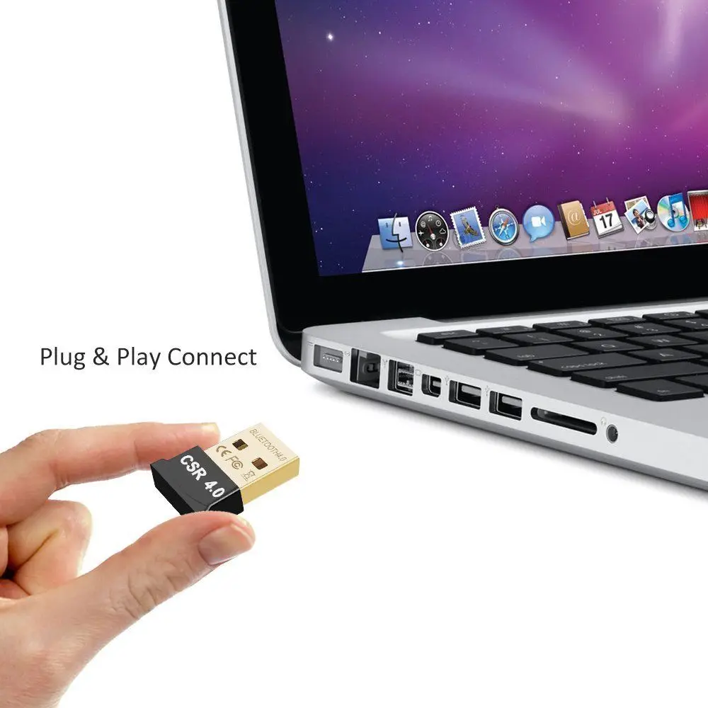 WirelessB luetooth адаптер 4 0 USB 2 CSR ключа для ПК ноутбука WIN XP VISTA 7 8 10|Беспроводные