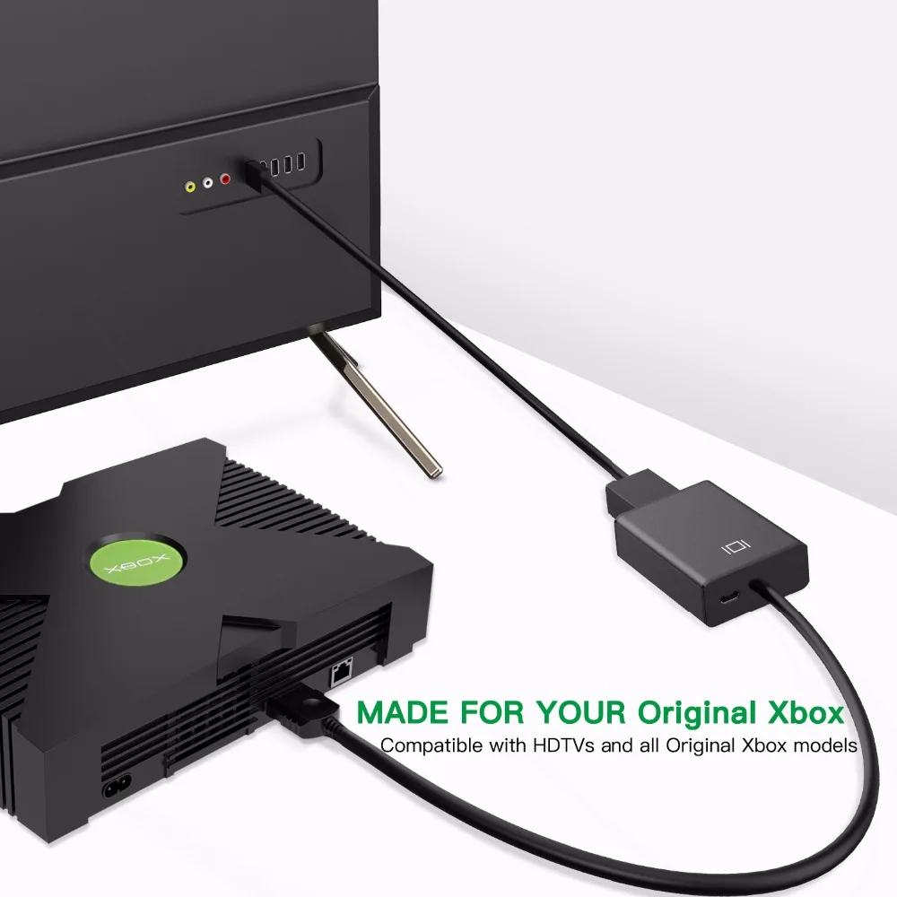 Кабель Myriann HDMI Link для оригинальной системы Xbox не требуемый Mods конвертер