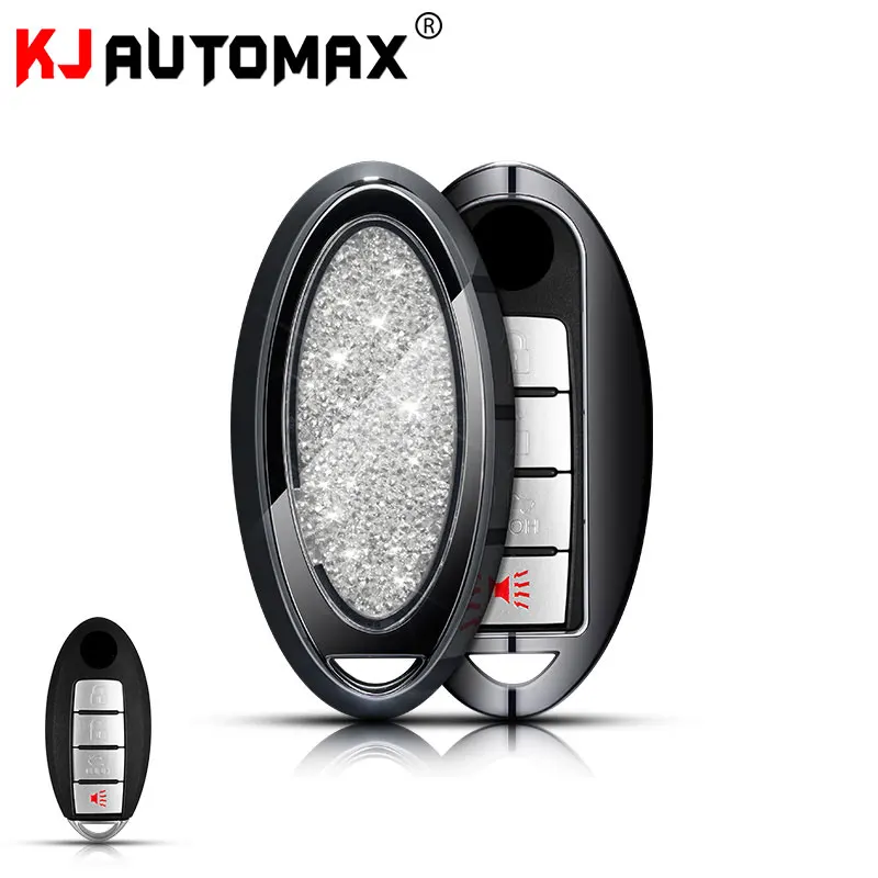 

KJAUTOMAX ключ Nissan shell кристалл Preciosa Хрустальный Ключ Пряжка