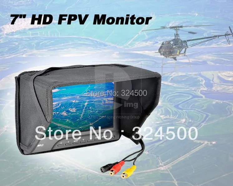 Монитор Feelworld для радиоуправляемого самолета экран 7 дюймов HD с солнцезащитным