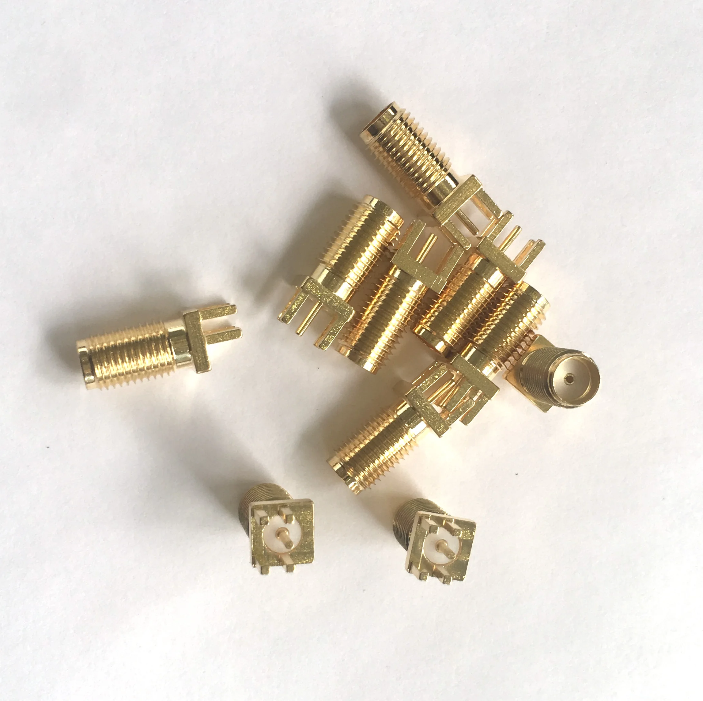 100 шт. адаптер розетки с гнездом SMA|connector adapter|connector boardconnector female |