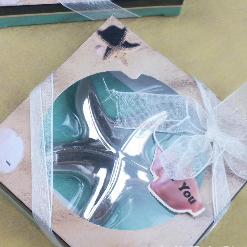 150pcs FREE SHIPPING+Beach Wedding Favors Silver Starfish Design Wine Bottle Opener Party Giveaway Gift For Guest | Дом и сад