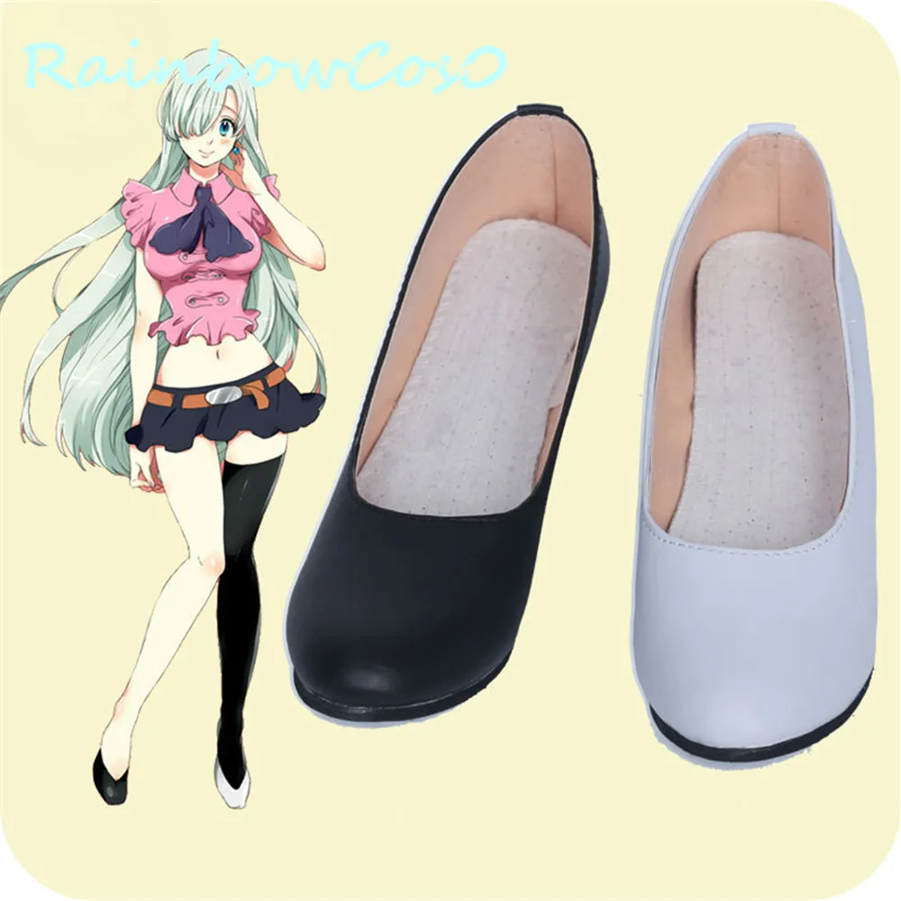 RainbowCos0 Бесплатная доставка обувь для косплея семь смертных грехов Элизабет лионы