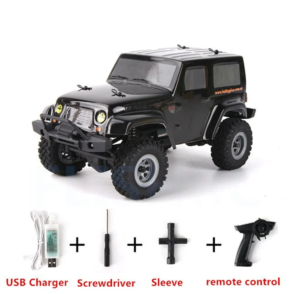 URUAV 1/2 батарея D1RC 1/24 2,4G 4WD Мини Rc автомобиль пропорциональный контроль водонепроницаемый гусеничный электрический автомобиль RTR модель детские игрушки