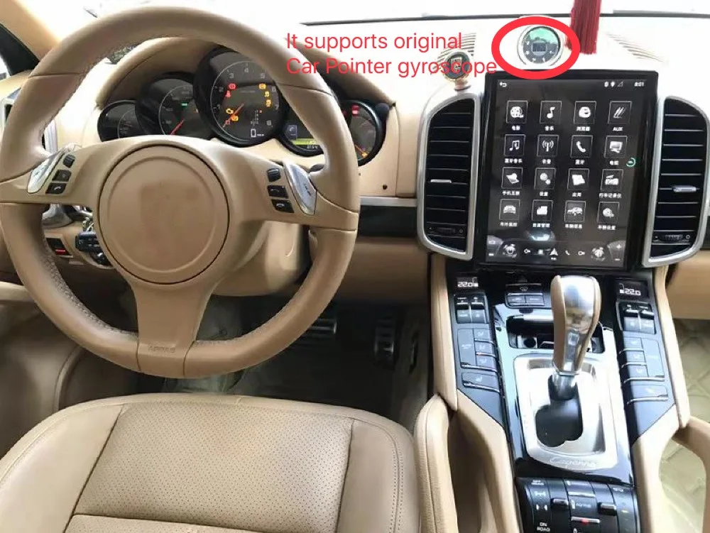 10," Android 7,1 автомобильный dvd-плеер для Porsche Cayenne(2011-) gps навигация 2G ram 3 2G B rom Радио Стерео MP5 Bluetooth Wifi