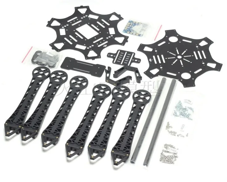 Комплект рамы для гексакоптера S550 F550 500 Upgrade PCB