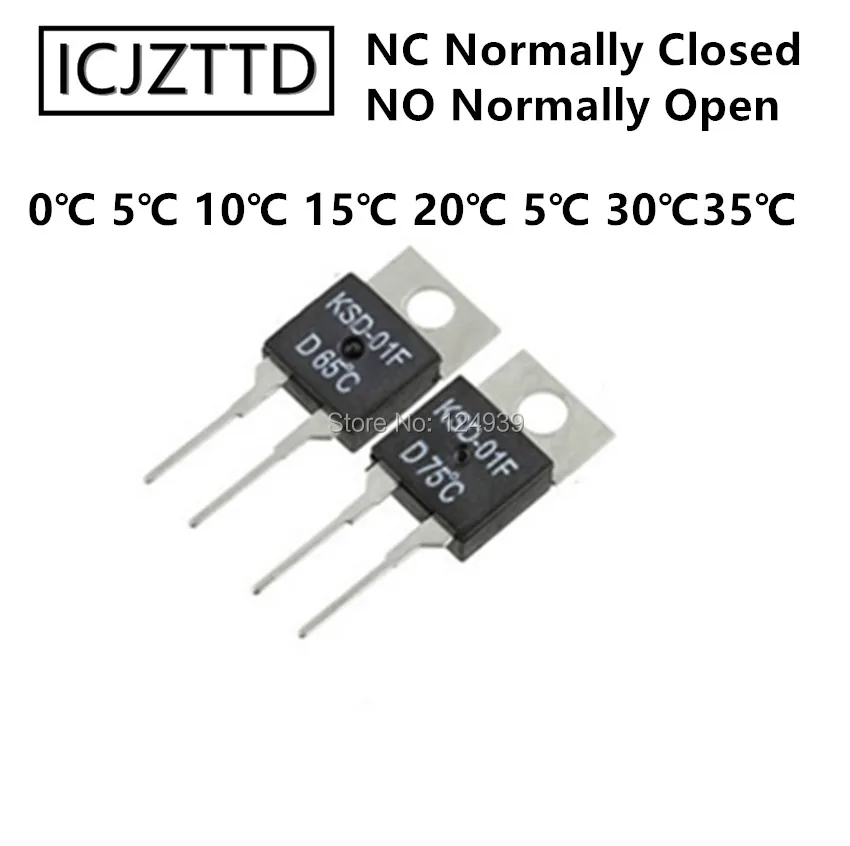 0 ℃ 5 10 15 20 25 30DegC NC нормально закрытый не открывающийся 1 5a терморегулятор датчик