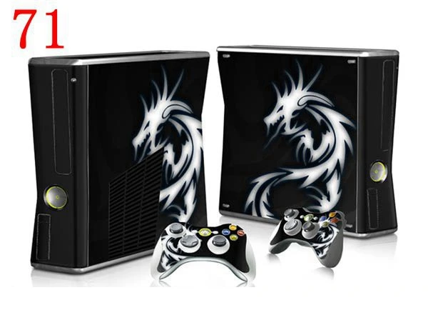 OSTSTICKER наклейка дракон для Microsoft Xbox 360 тонкий стикер кожи Slim Наклейка Бесплатная