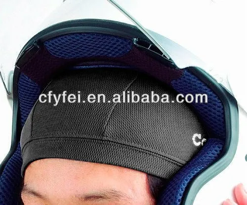 Материал Coolmax Быстросохнущий шлем Coif шапочка для шлема крышка облегающая головка