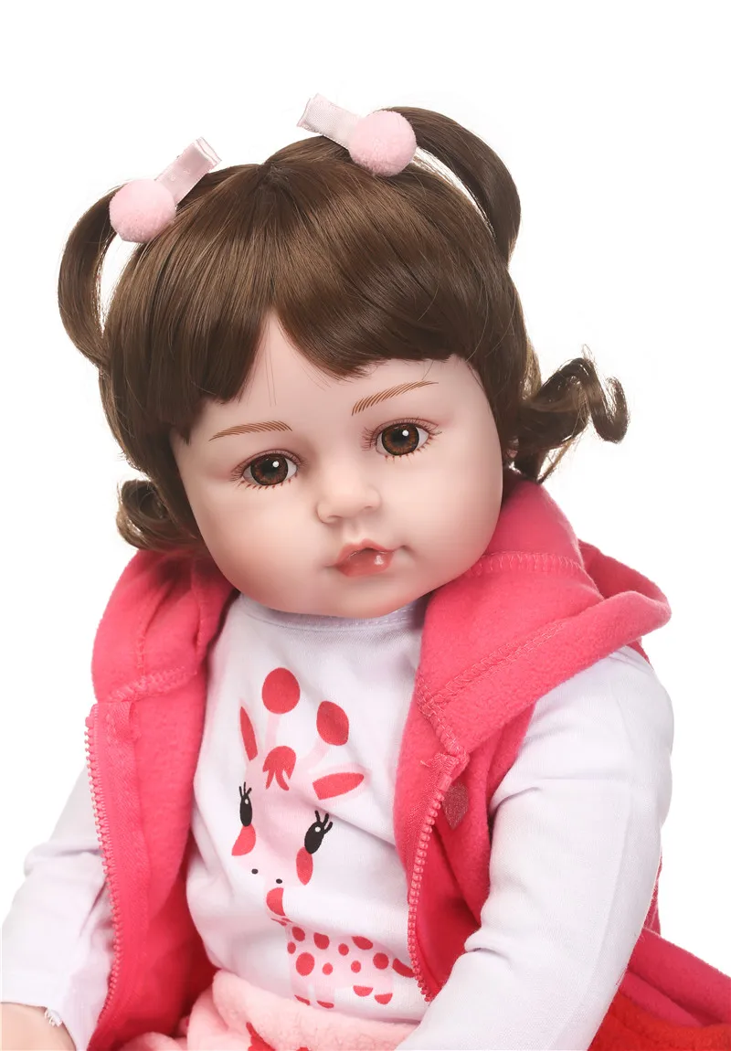 22 &quot58 см куклы reborn мягкий силиконовый виниловые Детские принцессы bebe bonecas