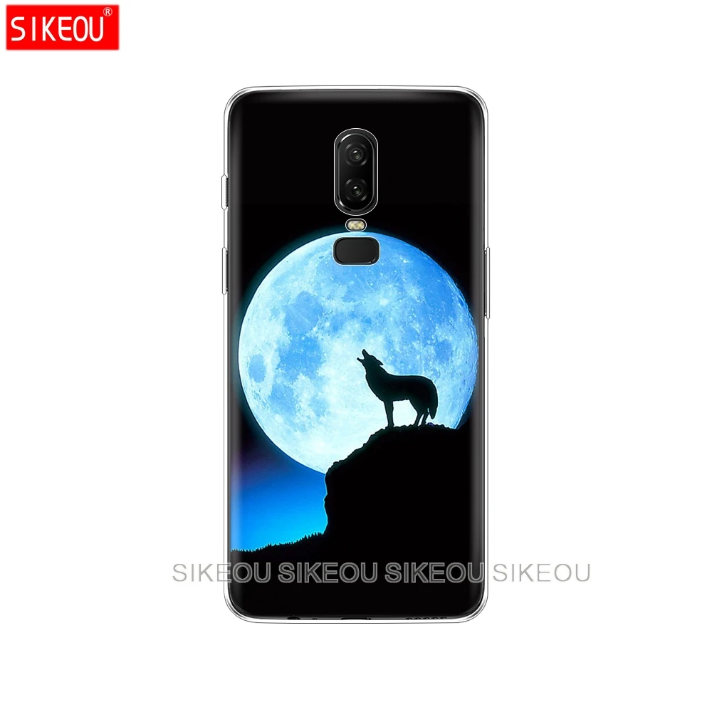 Силиконовый чехол для телефона Oneplus one plus 6 5T 5 3 A3000 A5000 Running Fierce wolf|Бамперы| |