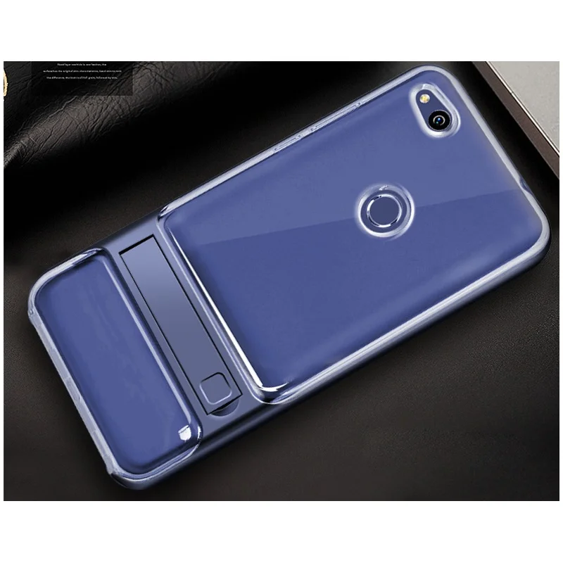 ELEGANCE Cover For Huawei P8 Lite (2017)&ampHonor 8 Bag TPU + PC Kickstand Case Accessory for (2017) Shell Capa |