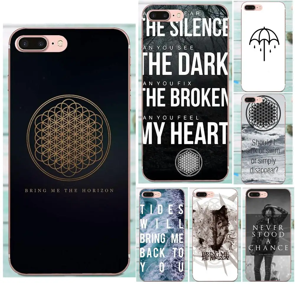 Чехол для телефона из ТПУ Bring Me The Horizon Bmth Apple iPhone X XS Max XR 4 4S 5 5C 5S SE 6 6S 7 8