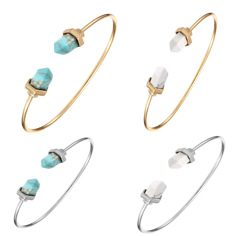 Тигр Тотем 2017 натуральный камень красочные золотой покрытием открытие браслеты