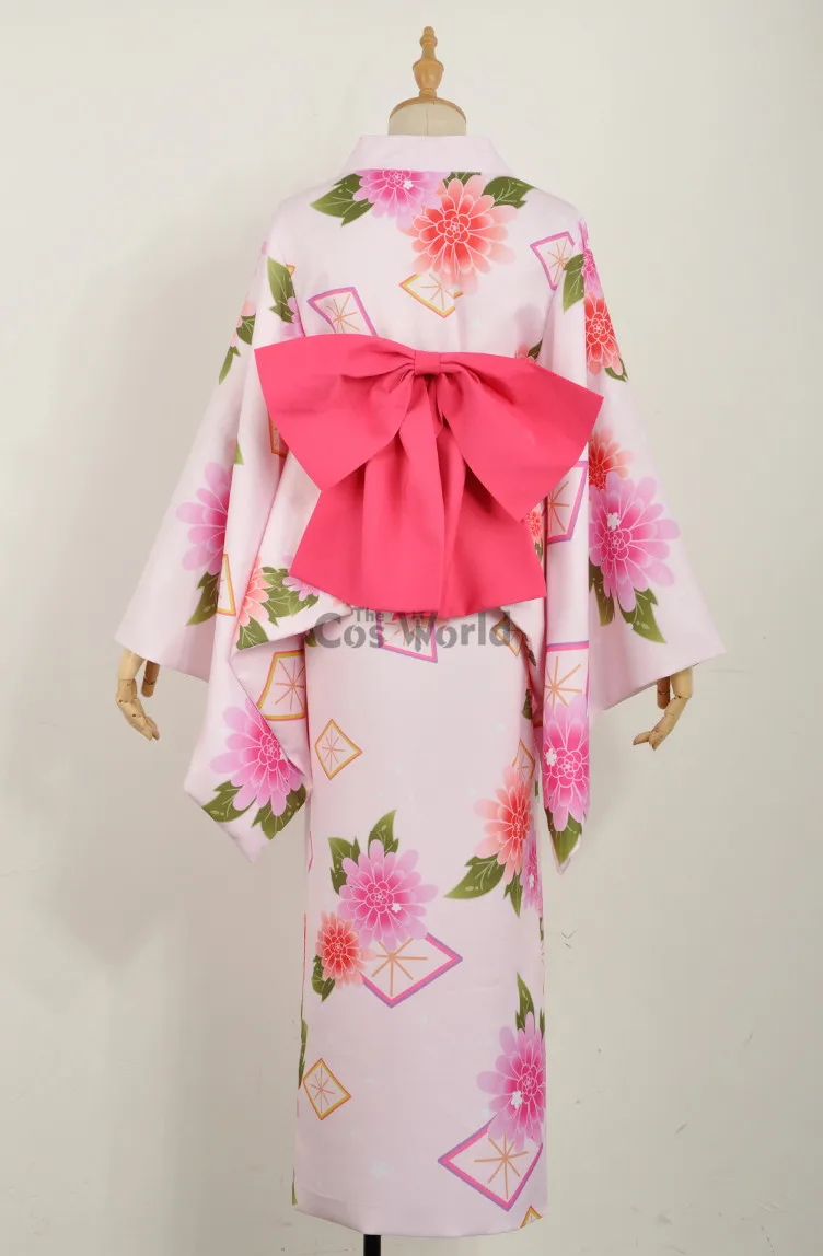 Милый! солнечный свет! Кимоно Aqours Kurosawa Ruby юката банный халат платье форма костюм