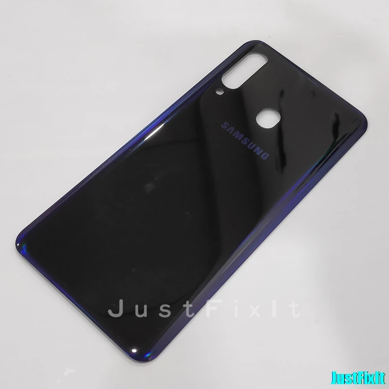 Замените крышку аккумулятора для SAMSUNG Galaxy A60 SM-A605F A605 SM-A605F задняя крышка батарейного отсека дверной чехол для задней части телефона
