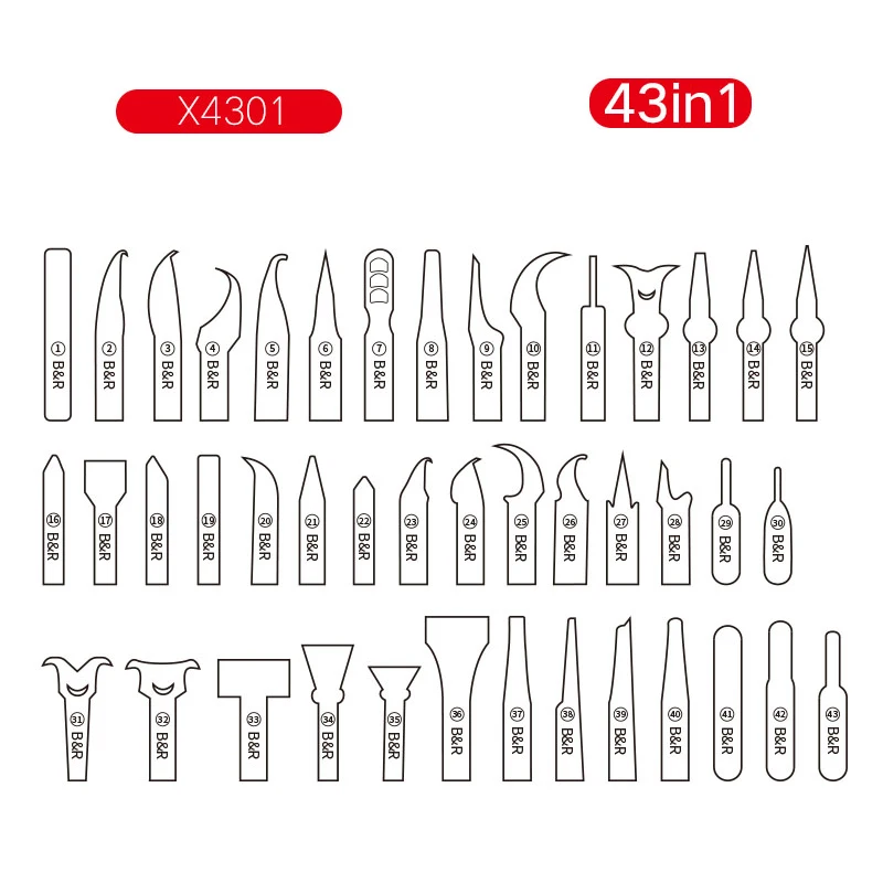 Инструмент для ремонта чипа IC тонкий нож инструмент удаления ЦПУ процессоров iPhone