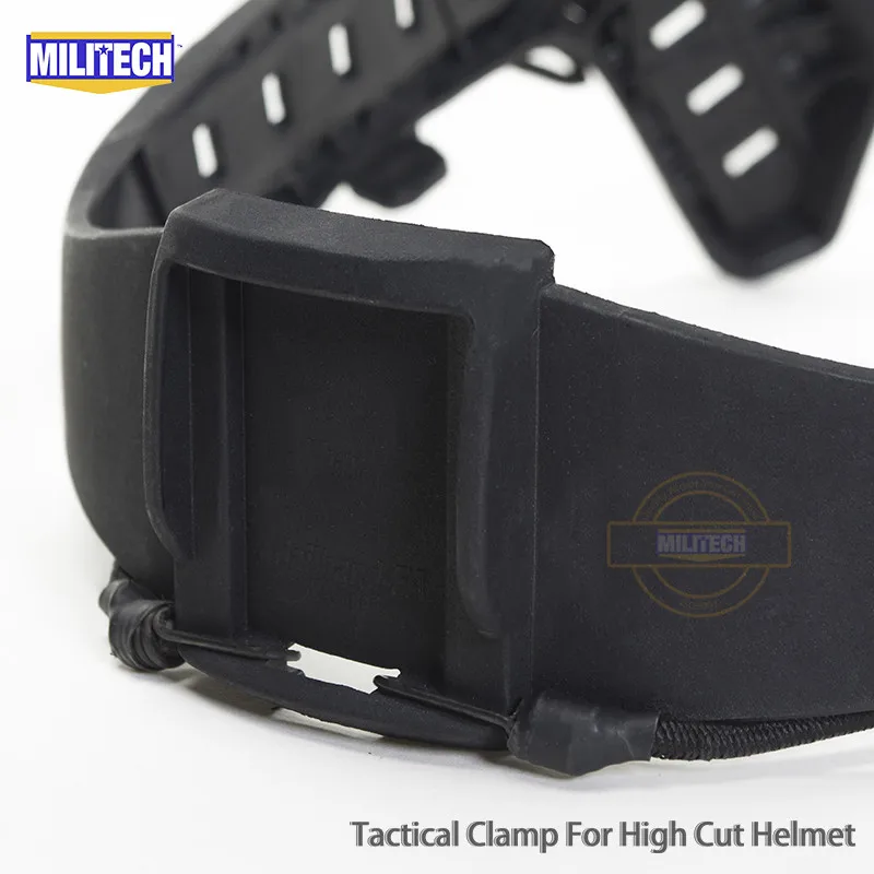 Пуленепробиваемый козырек MILITECH для быстрой воздушной рамы шлем CVC NIJ IIIA 3A|visor - Фото №1