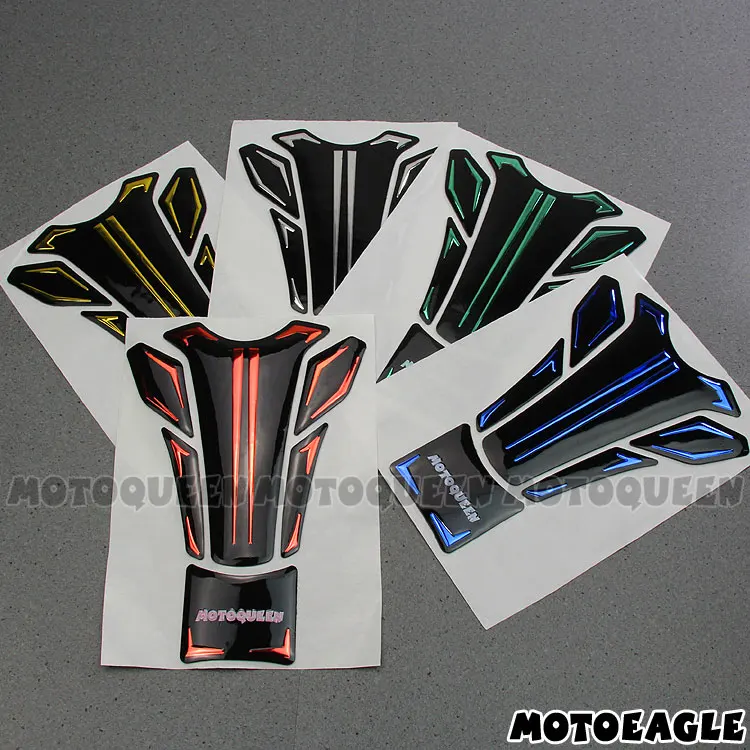 Мотоцикл газа топливный бак накладка протектор наклейки для Suzuki Honda Kawasaki Yamaha YZF R1 R6 R25 R3 R15 MT07 MT09