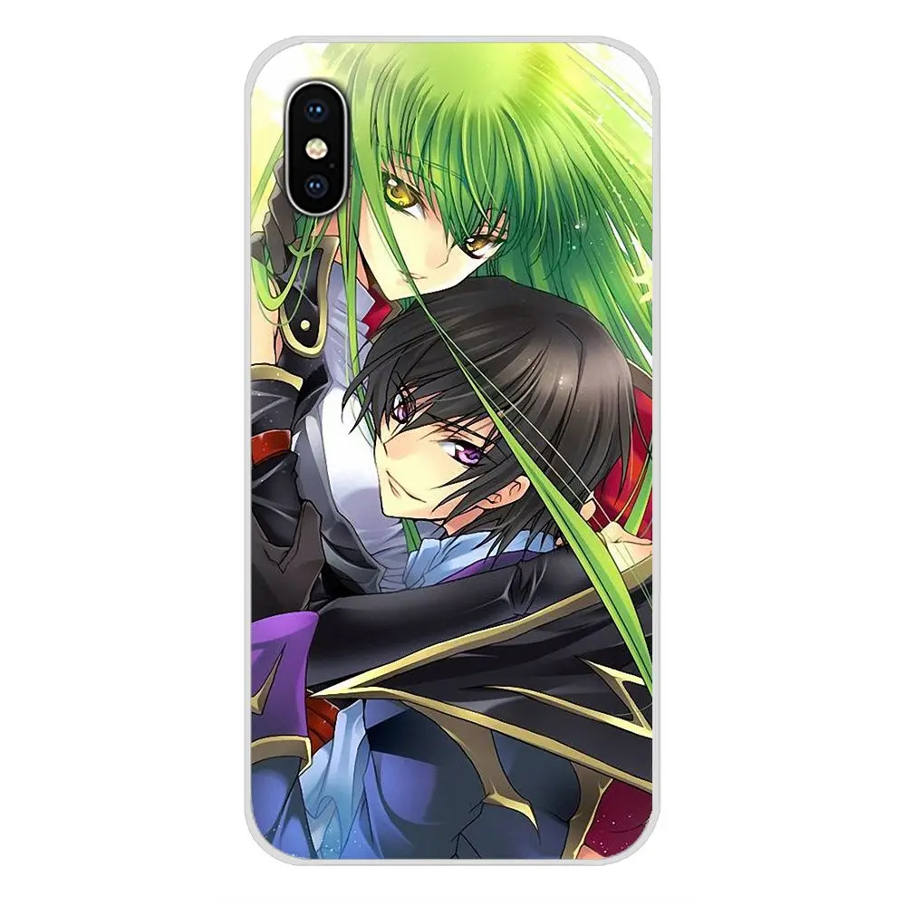 Code Geass Lelouch CC Accessories Phone Skin Cover For LG G3 G4 Mini G5 G6 G7 Q6 Q7 Q8 Q9 V10 V20 V30 X Power 2 3 K10 K4 K8 2017 | Мобильные