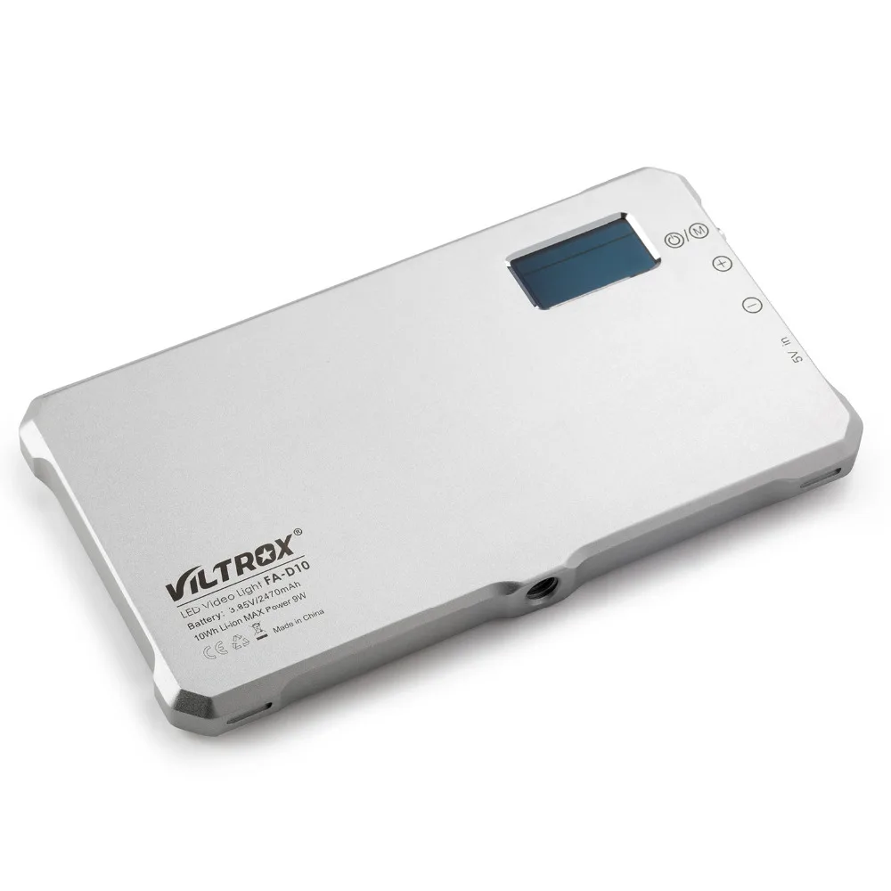 VILTROX FA D10 Мини Двухцветный видео светодиодный свет портативный заполняющий