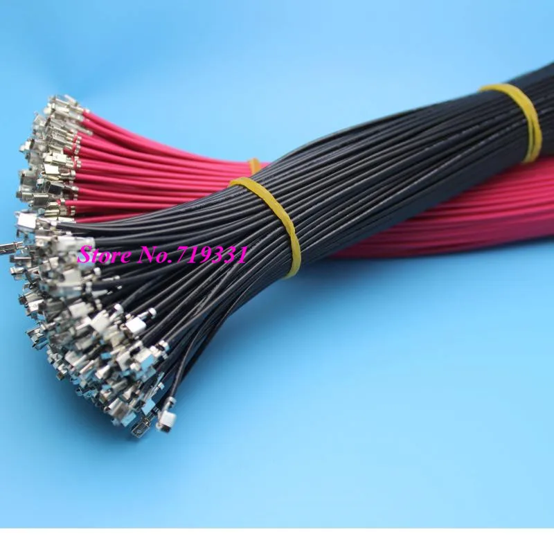 100 шт. Mciro мин 20AWG одноконцевой Соединительный кабель 20 см для DIY VH 3 96 мм гнездовой