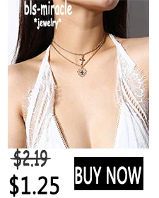 MAA-OE, винтажное многослойное ожерелье с подвеской, женское золотое ожерелье с бусинами, Лунная звезда, рога полумесяца, колье, ювелирное изделие, новинка