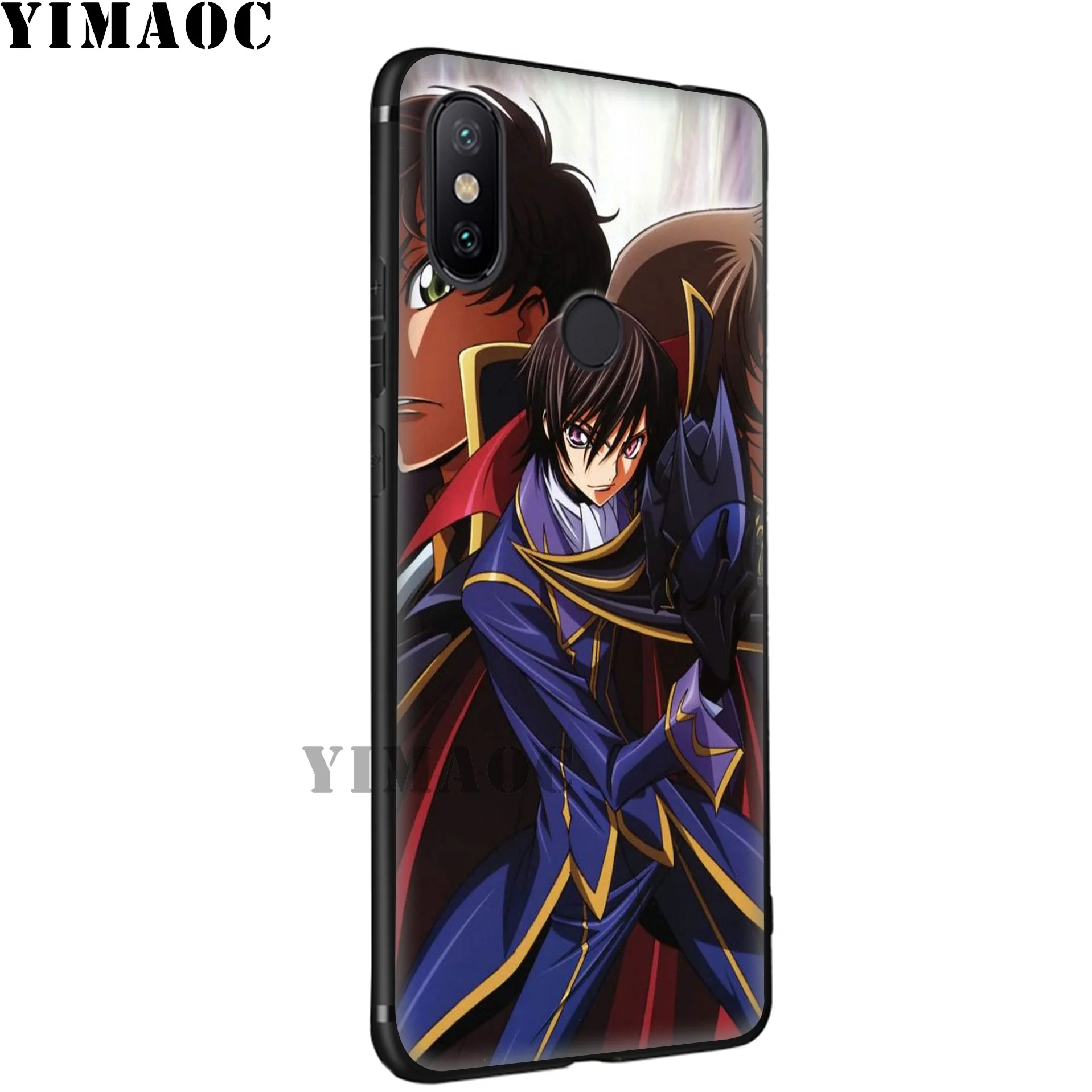 YIMAOC Code Geass аниме мягкий чехол для Xiaomi mi 9T 9 8 Se 6 MAX 3 A1 A2 Lite CC9E CC9 6X 5X POCOPHONE F1 |