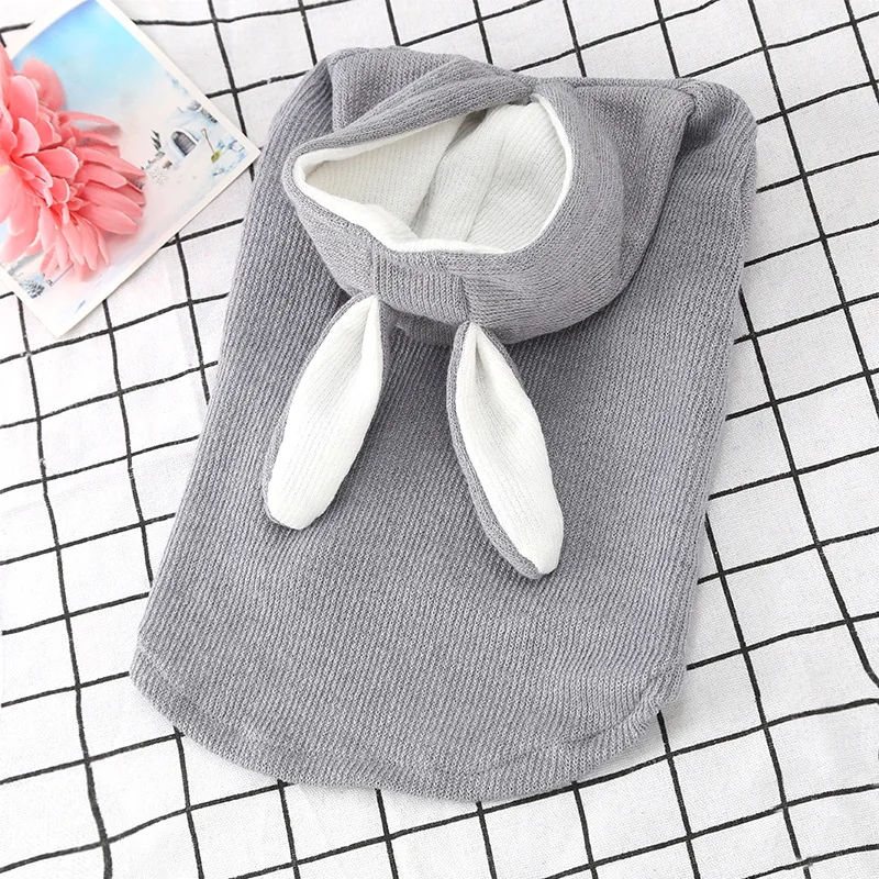 Kawaii 2019 одежда для домашних животных щенка кроличьи ушки пальто собак весна/осень
