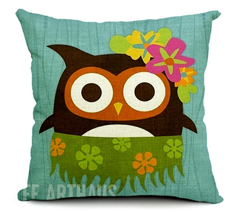 5 шт./лот высококачественные толстые хлопковые льняные подушки в пасторальном