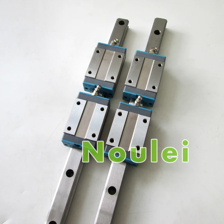 Noulei HGH25CA линейные направляющие блоки с 25 мм рельсами HG25 1500 для ЧПУ деталей набор