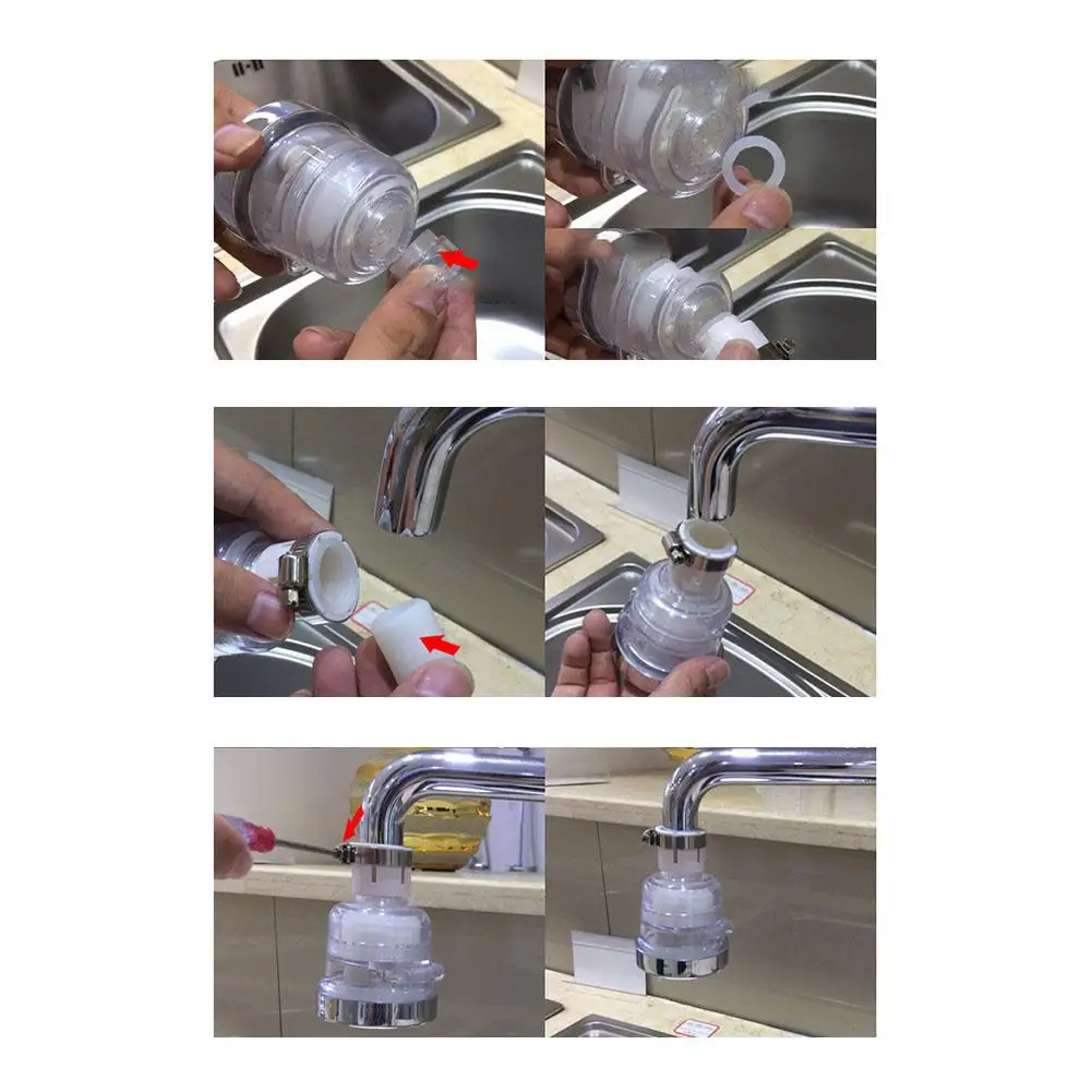Съемный фильтр распылитель для водопроводного крана Adoolla кухонные