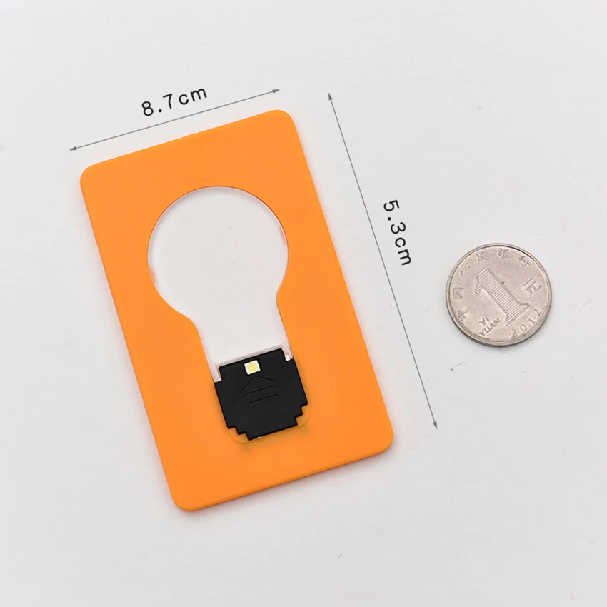 2021 Christmas gift 1pc Pocket Card Lamp Mini Portable USB LED Night Light Bulb Versatile | Лампы и освещение