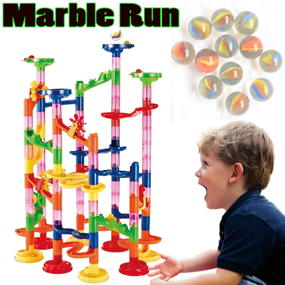 Набор для моделирования Marble Run новые наборы 2019 игрушки детей 105 шт. сборка 3D модели