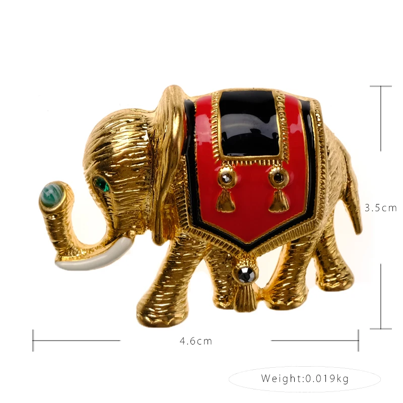 

Amorita boutique vintage design elephant Brooches